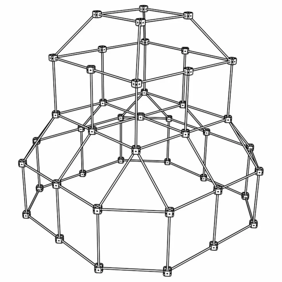 Cabane à construire - Pack Grizzly - 155 pièces