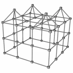 Cabane à construire - Pack Grizzly - 155 pièces