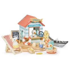 Cabane de plage de Sandy en bois