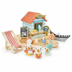 Cabane de plage de Sandy en bois