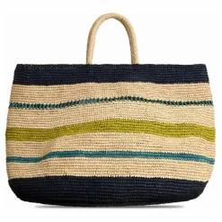 Cabas Boala Raphia | Bleu marine