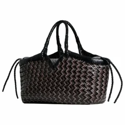 Cabas Crudelia Zig Zag Cuir | Gris