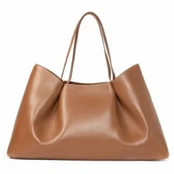 Cabas Dimple Cuir | Cognac