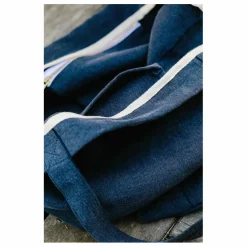 Cabas en lin | Bleu marine