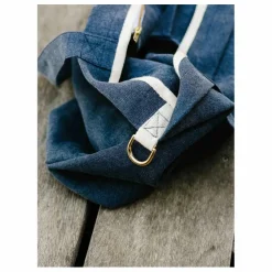 Cabas en lin | Bleu marine