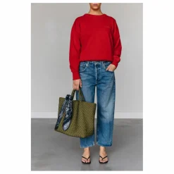 Cabas Large Marrea | Vert kaki