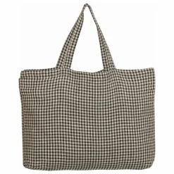 Cabas vichy Piana II | Charbon