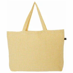 Cabas vichy Piana II | Jaune Paille