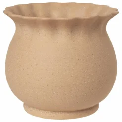 Cache Pot Alexa en céramique | Sable