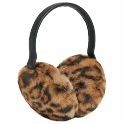 Cache-Oreilles Esme Léopard Fibres Recyclées | Beige