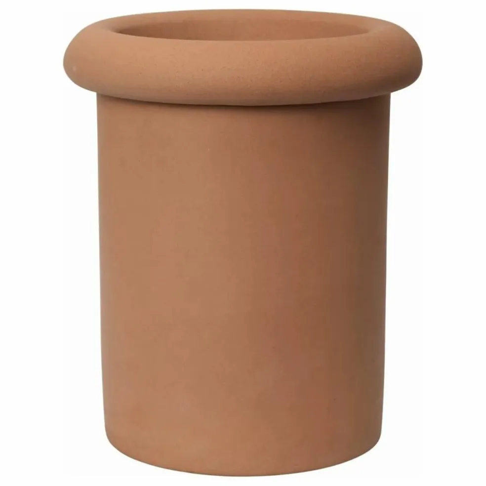 Cache-pot Rollo | Terracotta