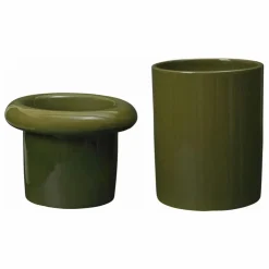 Cache-pot Rollo | Vert foncé