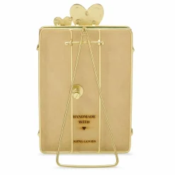 Cadre photo Pyar Heart en laiton | Gold