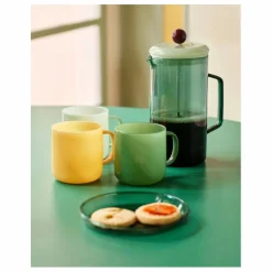 Cafetière en verre | Bleu