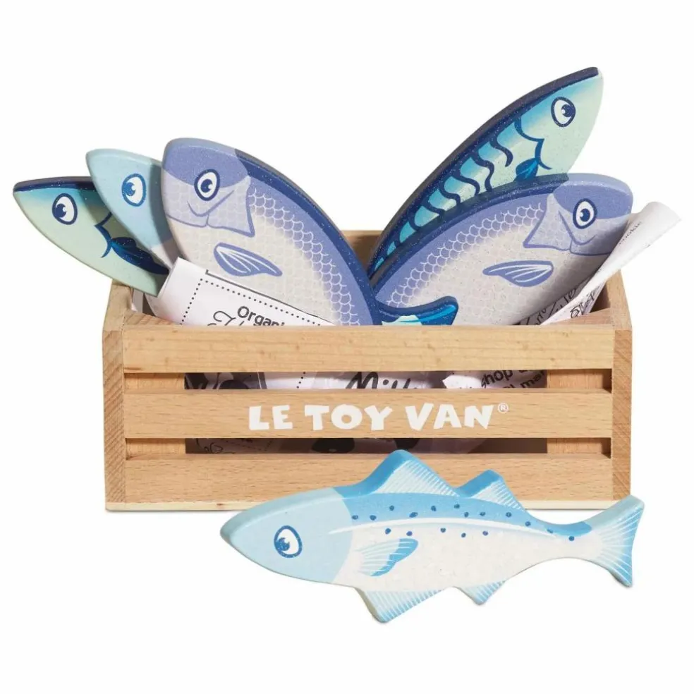 Cagette de poissons du marché