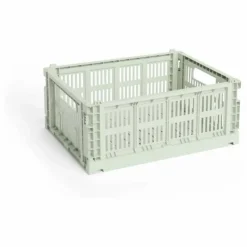 Cagette pliable Crate | Vert Menthe