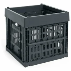 Cagette pliable cube Crate | Charbon