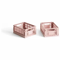 Cagettes pliables - Set de 2 | Blush