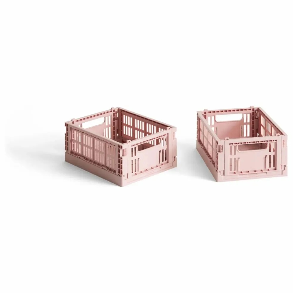 Cagettes pliables - Set de 2 | Blush