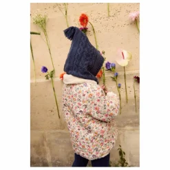 Cagoule Aliouki Laine | Bleu marine