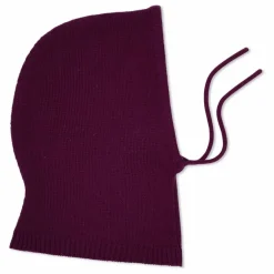 Cagoule Cordons Cachemire | Prune