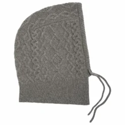 Cagoule Torsades Cachemire | Gris