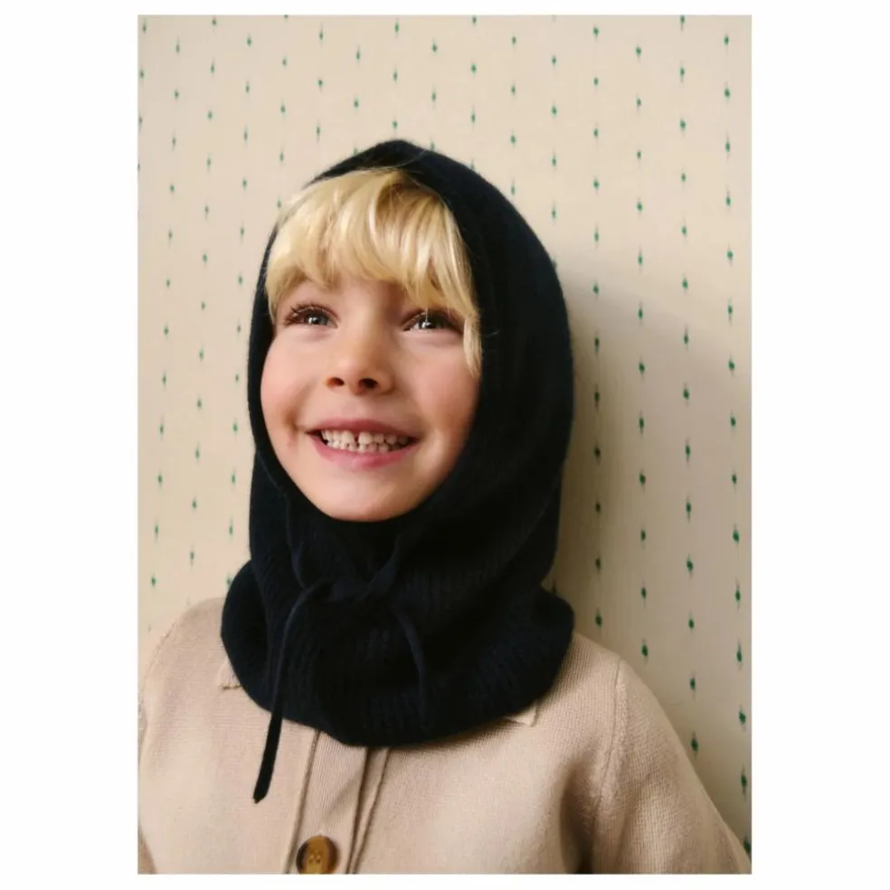 Cagoule Wira Cachemire | Bleu marine