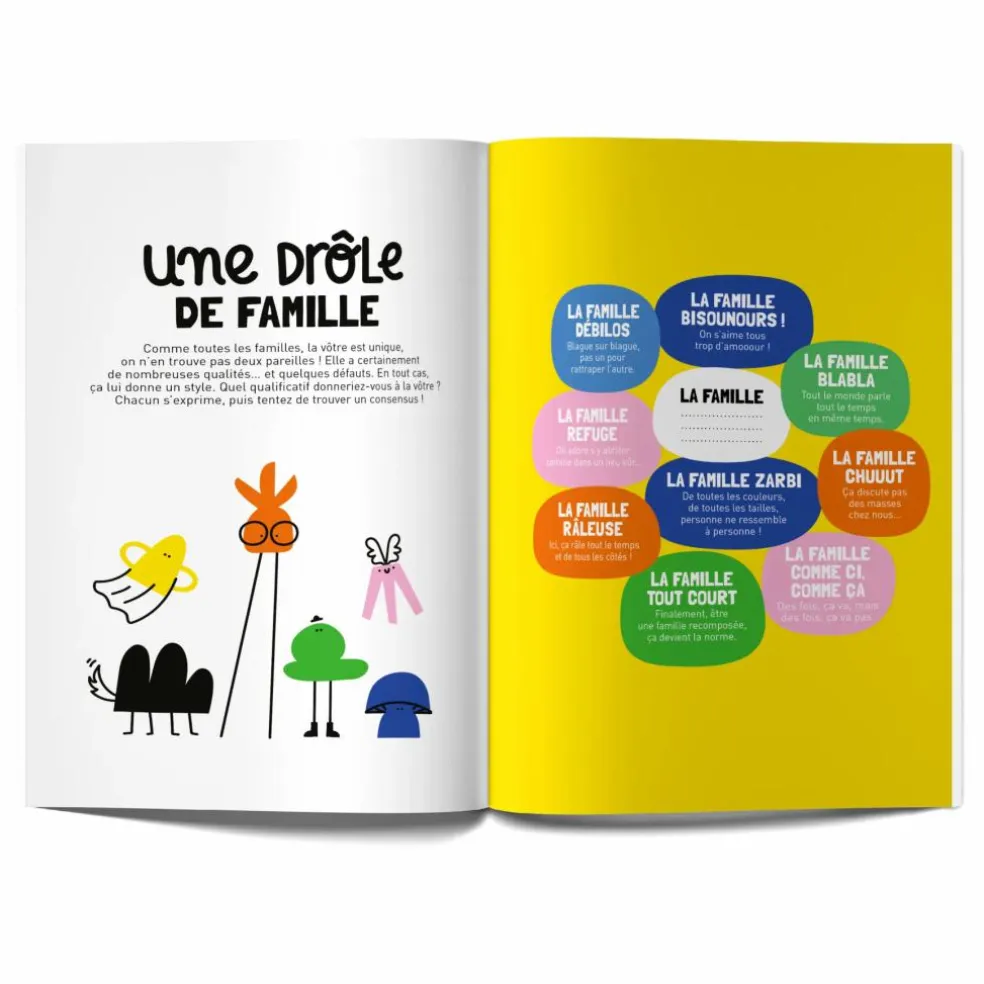 Cahier Ma tribu recomposée