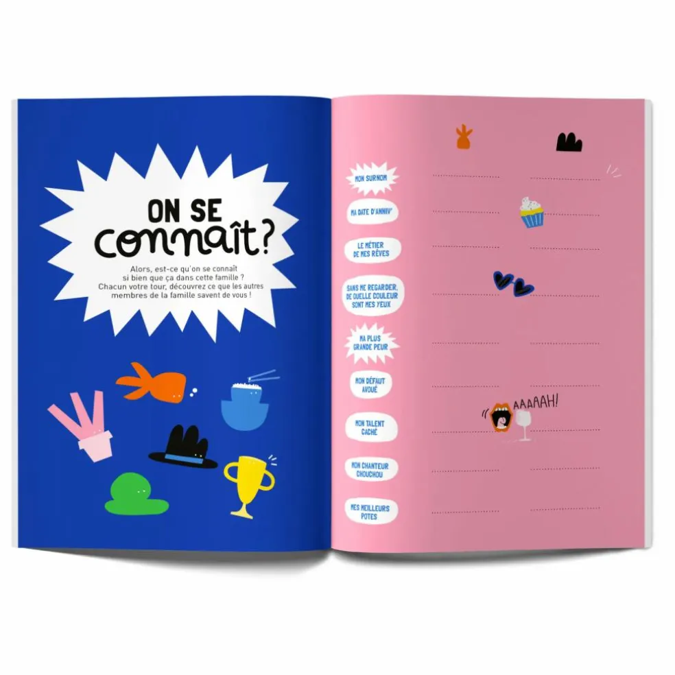 Cahier Ma tribu recomposée