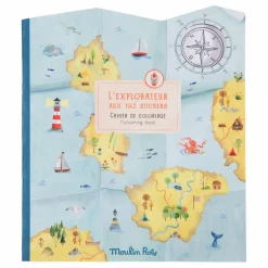 Cahier stickers L'explorateur