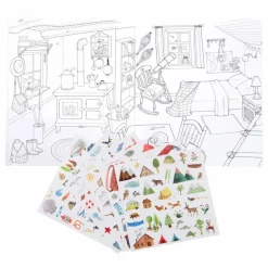 Cahier stickers L'explorateur