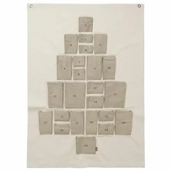 Calendrier de l'avent Pine en coton bio