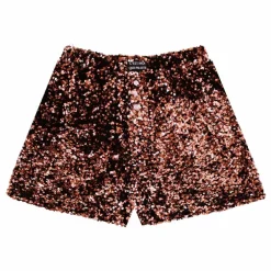 Caleçon Velours Sequins | Bronze
