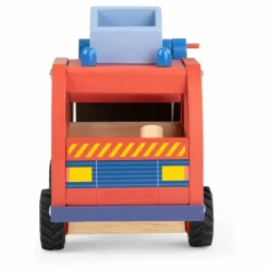 Camion de pompier avec ses accessoires | Rouge