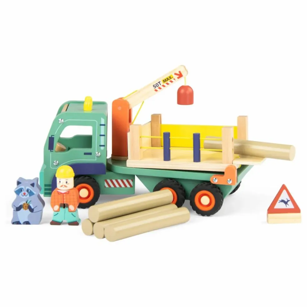 Camion forestier et ses accessoires | Vert
