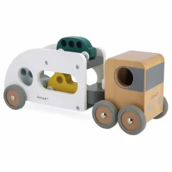 Camion Porte-autos et ses 3 véhicules