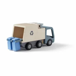 Camion poubelle en bois