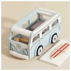 Camping-car en bois | Bleu