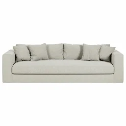 Canapé 3 places Bellechasse light en bouclette - 240 cm | Off-White