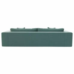 Canapé 3 places Bellechasse en coton et lin - 245 cm | Gris