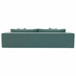 Canapé 3 places Bellechasse light en coton et lin - 240 cm | Gris