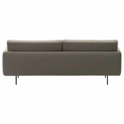 Canapé 3 places Isly en tissu chiné - 205 cm | Vert forêt