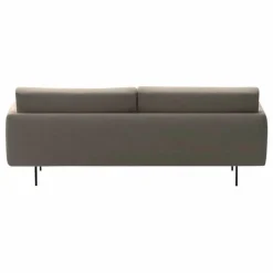 Canapé 3 places Isly en tissu chiné - 205 cm | Gris