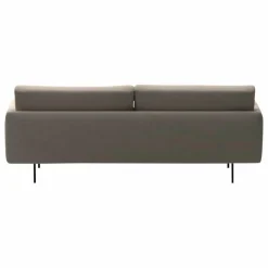 Canapé 3 places Isly en velours gratté - 205 cm | Vert kaki