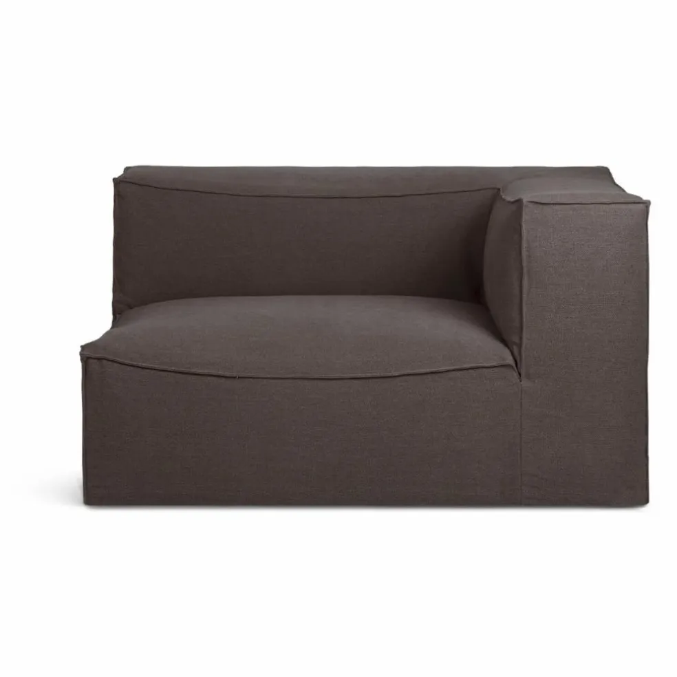 Canapé Catena module angle droit | Marron