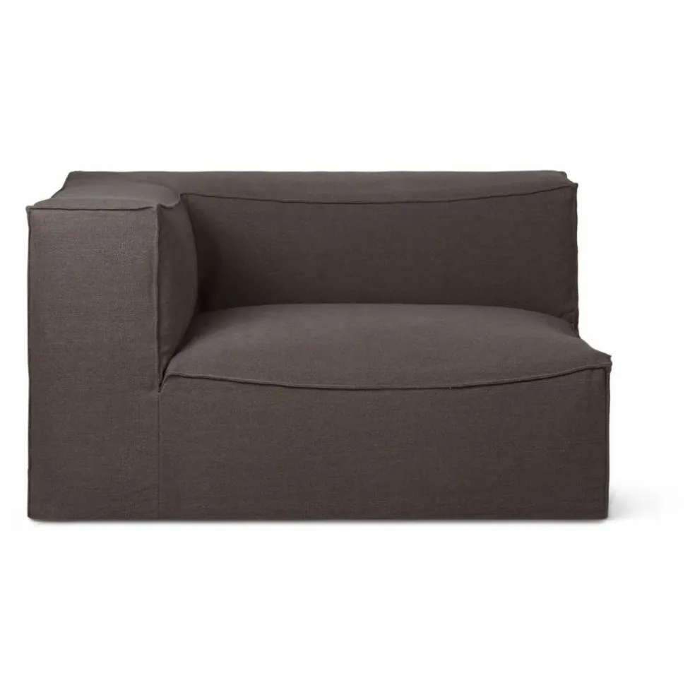 Canapé Catena module angle gauche | Marron