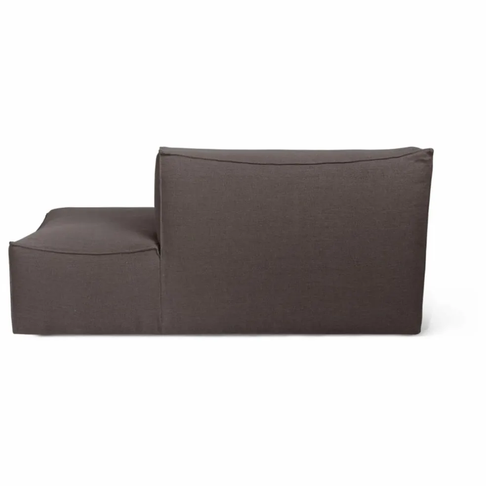 Canapé Catena module ouvert droit | Marron