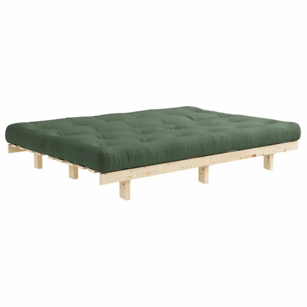 Canapé convertible Lean | Vert olive
