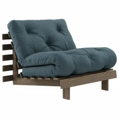 Canapé convertible Roots 90 | Bleu pétrole