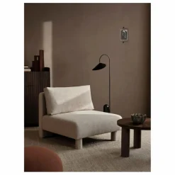 Canapé Dase bouclé module centre | Beige